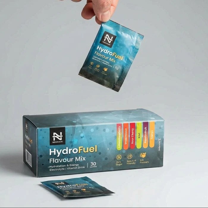 HydroFuel Elektrolytový nápoj – Mix príchutí (30 sáčkov, 6 príchutí)